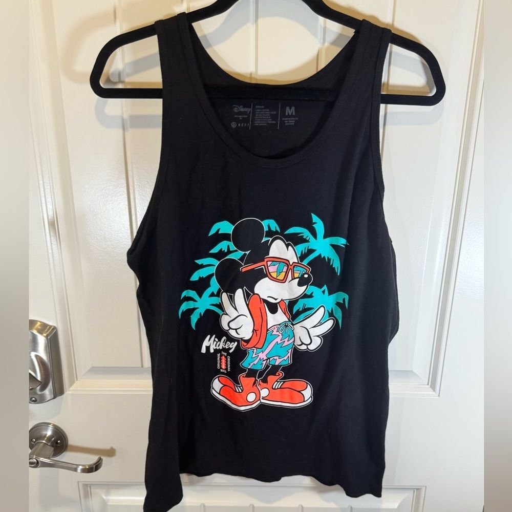 Men’s Medium Black Mickey Mouse by NEFF Tank Top
